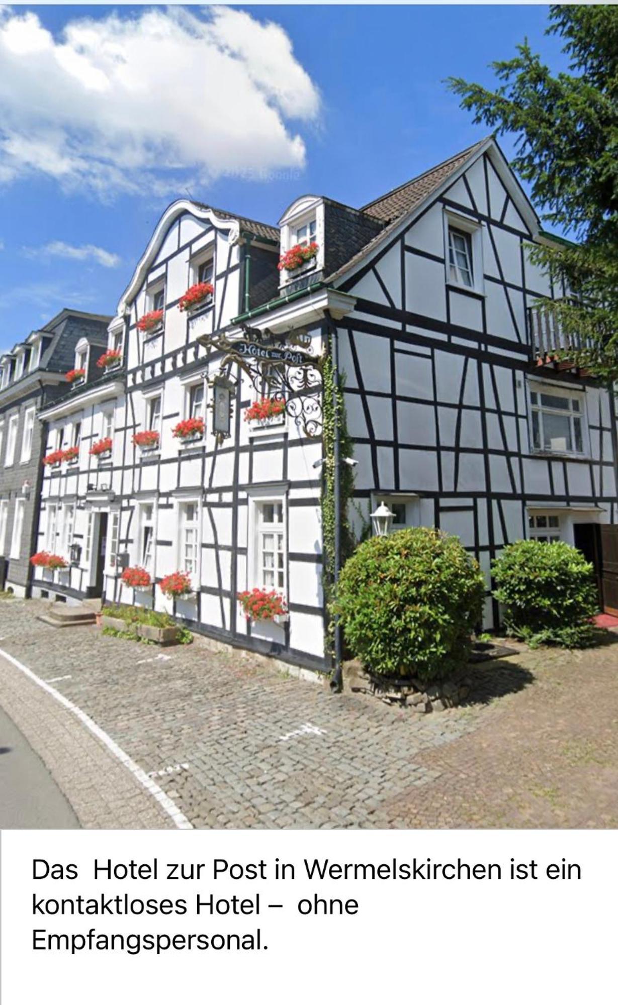 Hotel Zur Post Dabringhausen - Contactless Self Check-In 韦默尔斯基兴 外观 照片