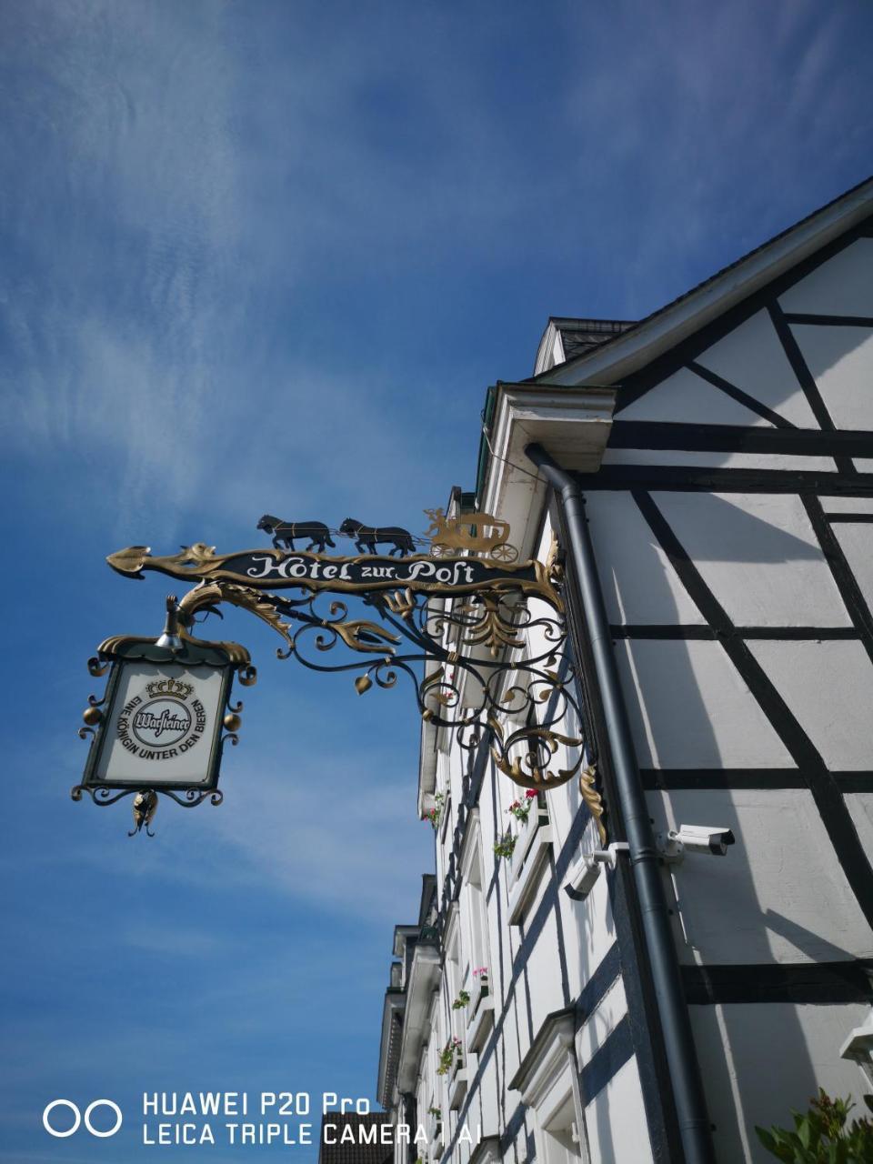 Hotel Zur Post Dabringhausen - Contactless Self Check-In 韦默尔斯基兴 外观 照片