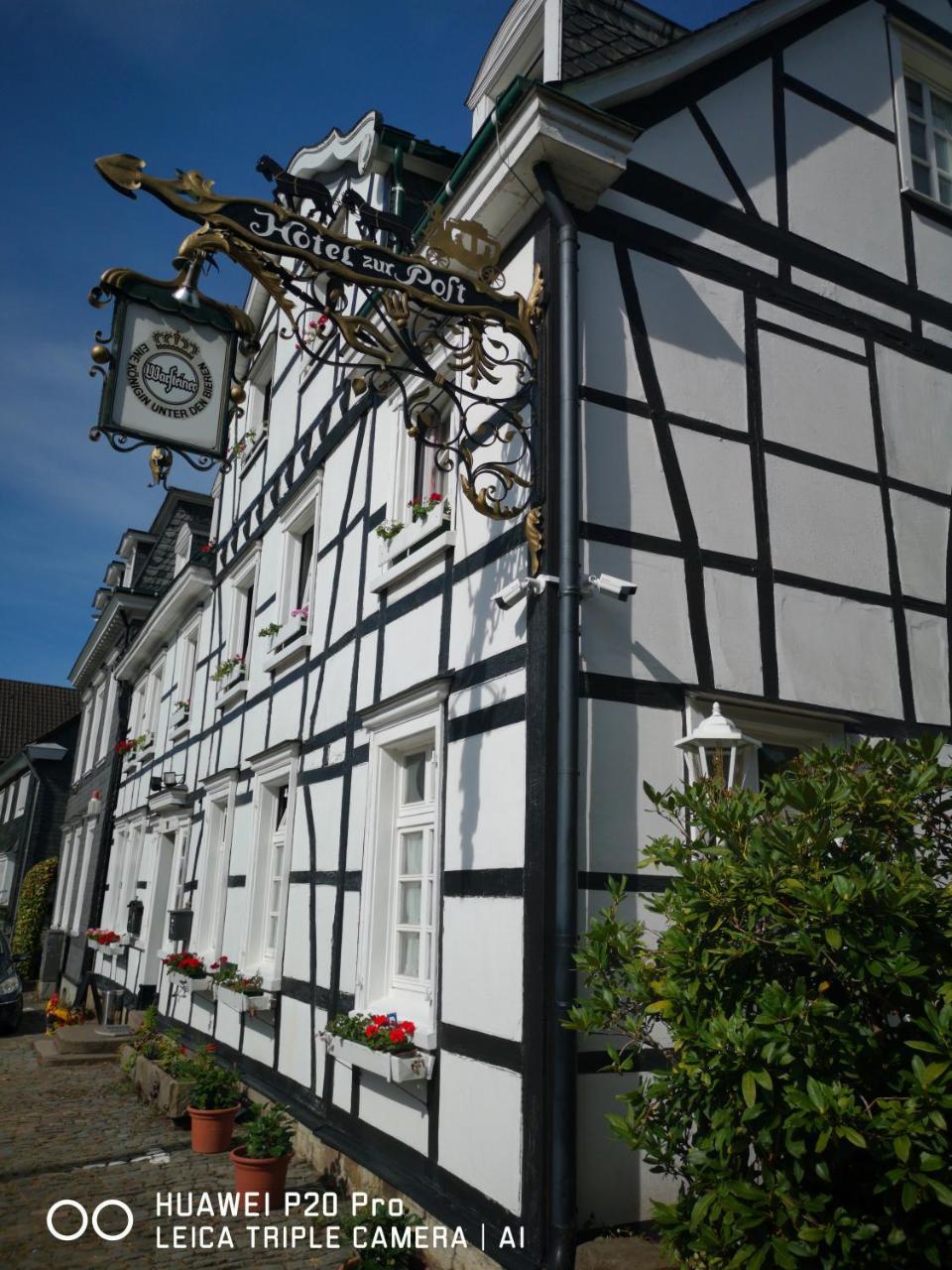 Hotel Zur Post Dabringhausen - Contactless Self Check-In 韦默尔斯基兴 外观 照片